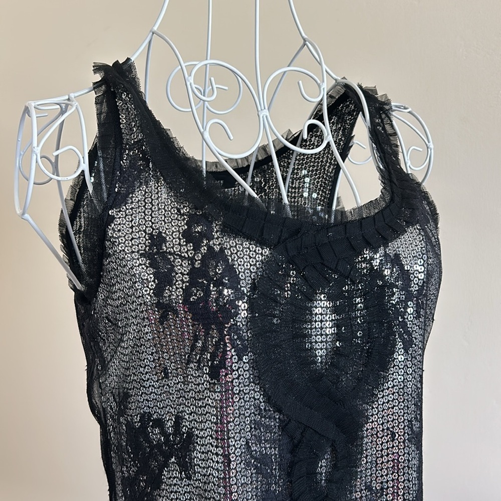 Size M | White House Black Market | Sequin Tank – Excellent Condition - Picture 2 of 12